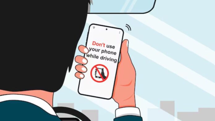 Do Not Use Mobile While Driving