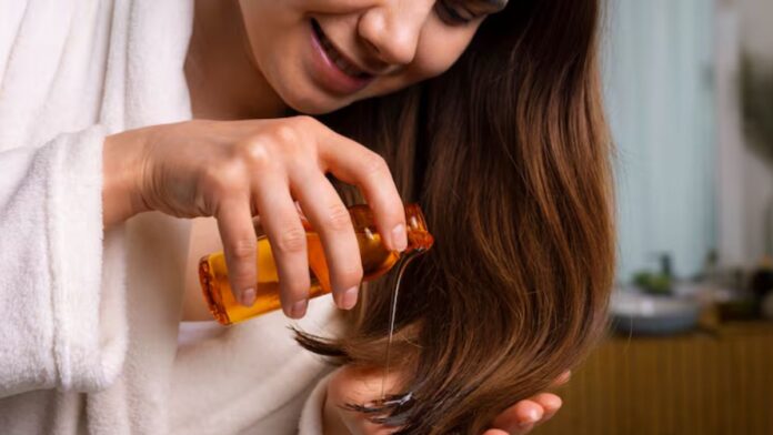 Hair Oil After Washing Hair