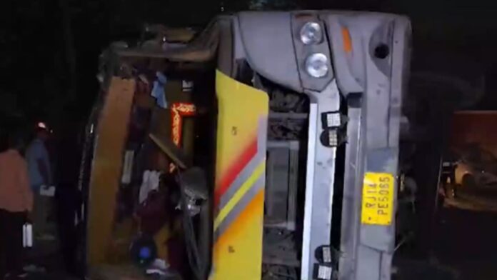 Karol Bagh bus accident