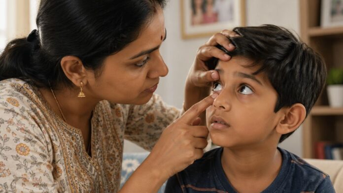 Fevikwik Goes into Eyes