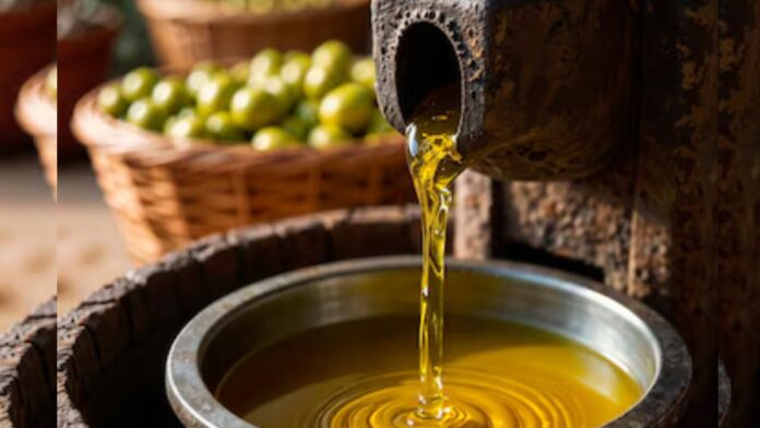 How much oil per day for a man