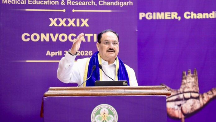 JP Nadda In Chandigarh