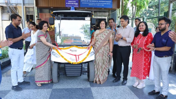 Safdarjung Started E-Ambulance
