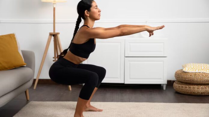 Utkatasana (Chair Pose)