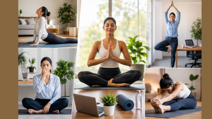 Busy Lifestyle में भी रहें फिट! Yoga Day 2026 पर जानें बेस्ट योग