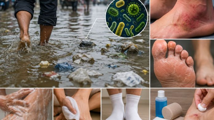 Monsoon Health Tips: गंदे पानी में चलने से हो सकता है स्किन इंफेक्शन? ऐसे करें बचाव