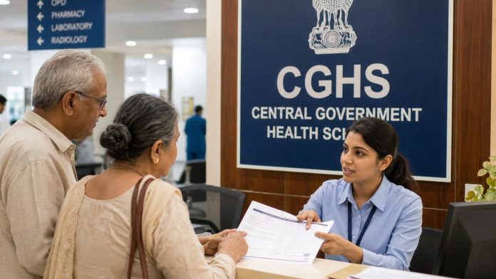 Hospital reception assistance for elderly couple