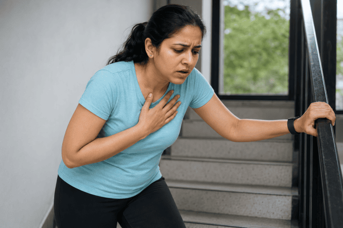 Breathlessness While Climbing Stairs