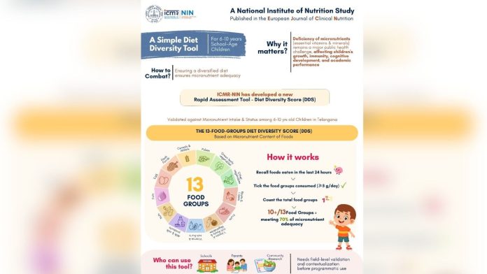 ICMR-NIN Diet Diversity Score