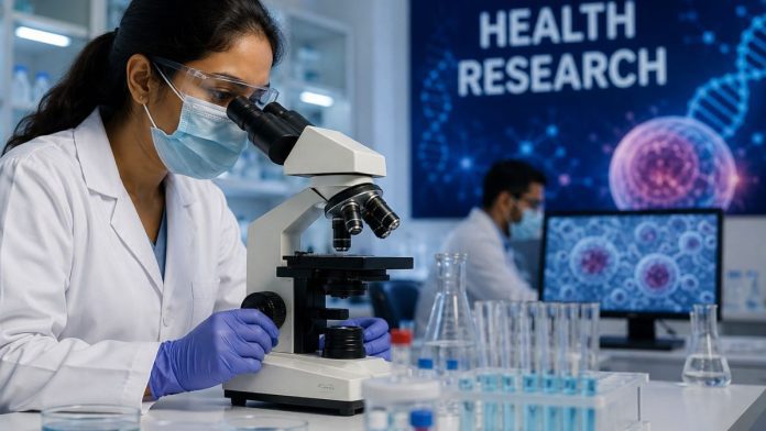 Health research in action at the lab