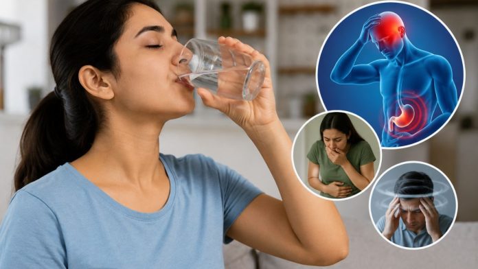 एक साथ भारी मात्रा में ना करें पानी का सेवन, कर देगा बीमार